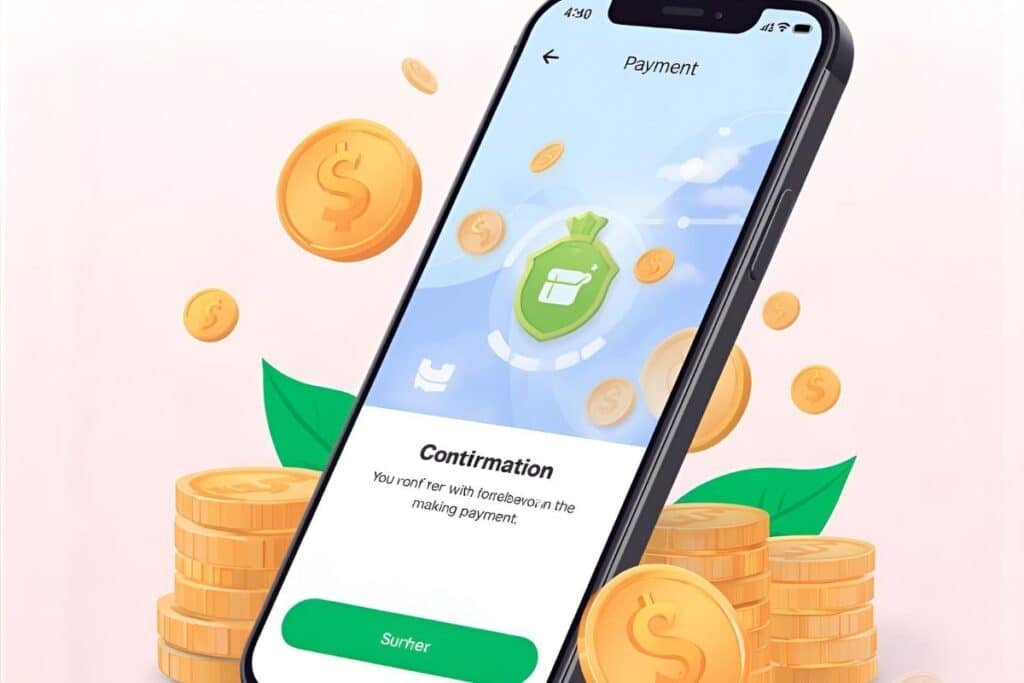 Confirmação de pagamento via Pix em aplicativo para ganhar dinheiro — Apps para ganhar dinheiro via Pix
