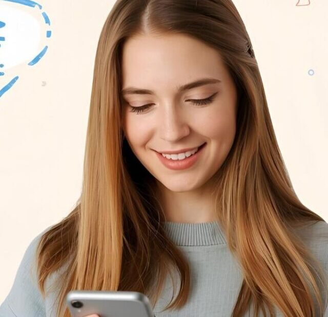 Pessoa respondendo pesquisas remuneradas que pagam na hora pelo celular